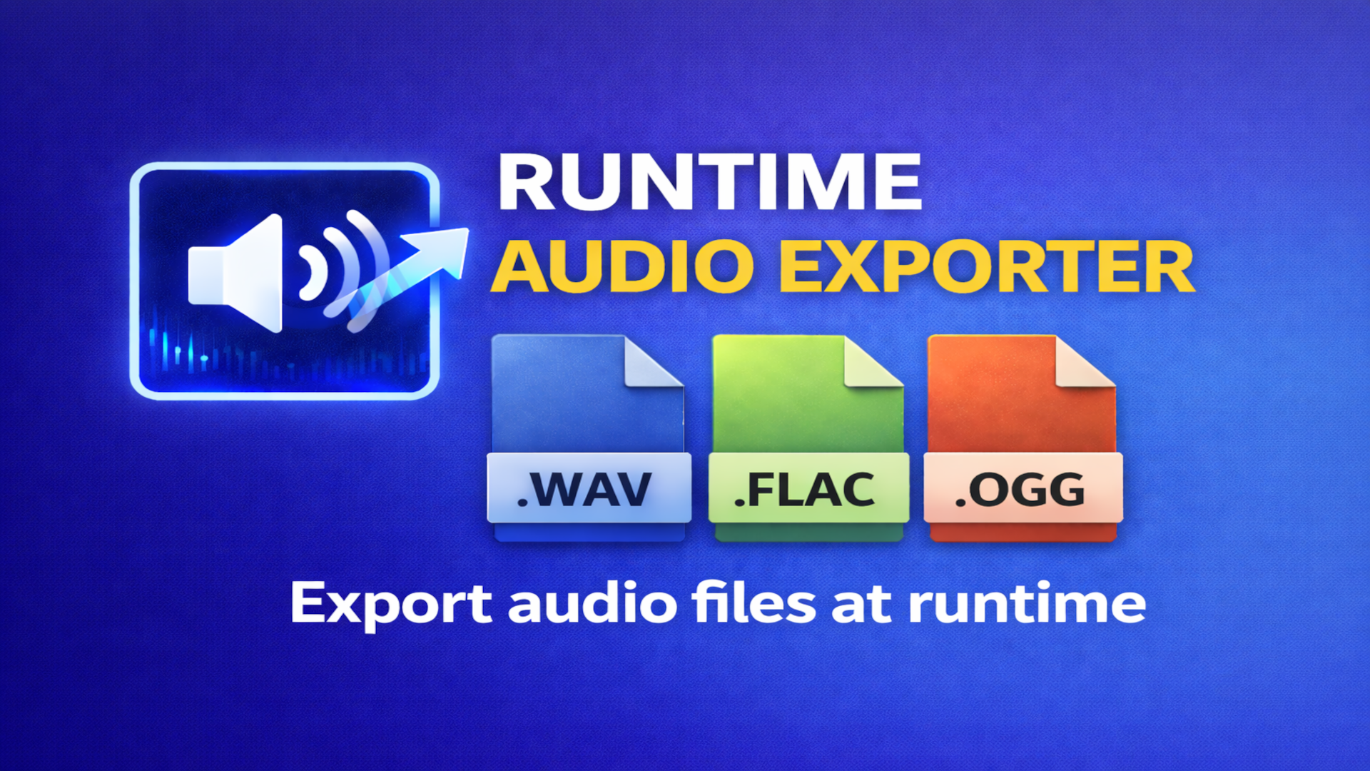 Runtime Audio Exporter