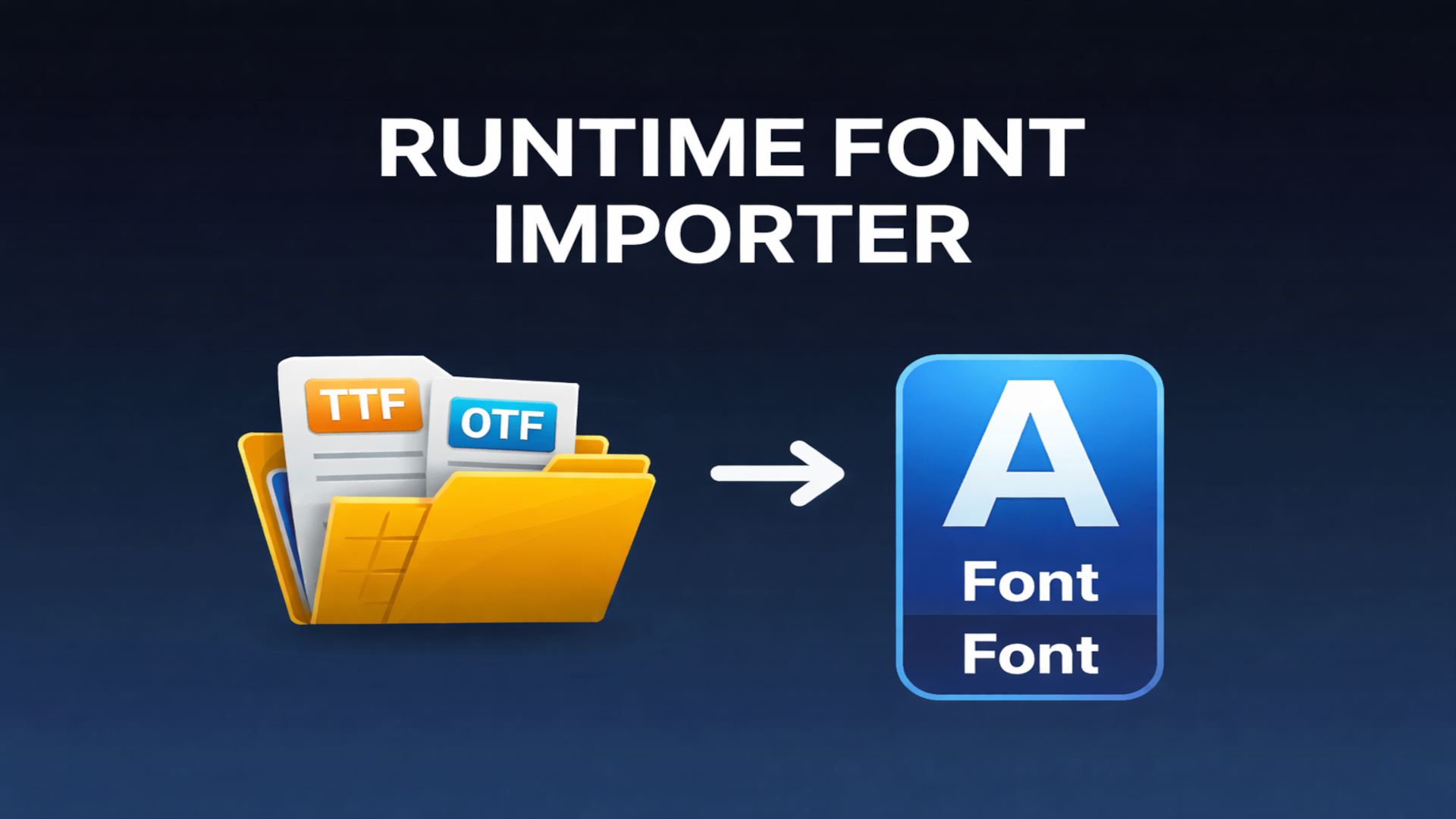 Runtime Font Loader