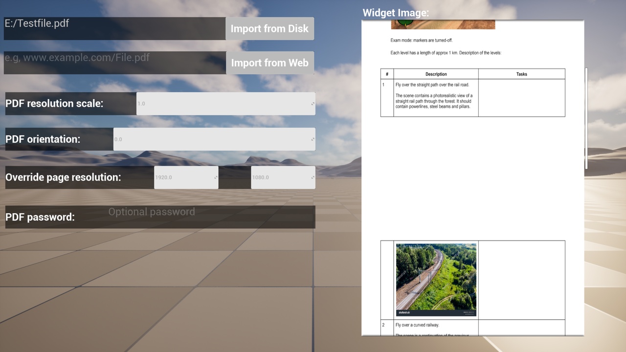 Runtime PDF Viewer